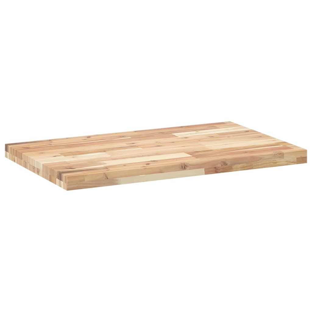 bordplade til toiletbord 60x50x4 cm ubehandlet massivt akacie