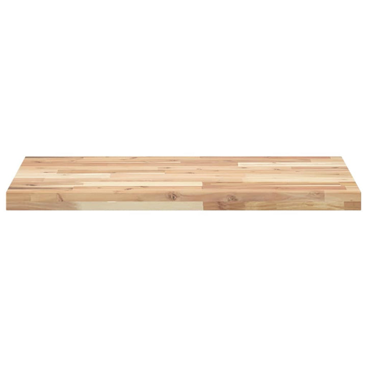 bordplade til toiletbord 100x50x4 cm ubehandlet massivt akacie