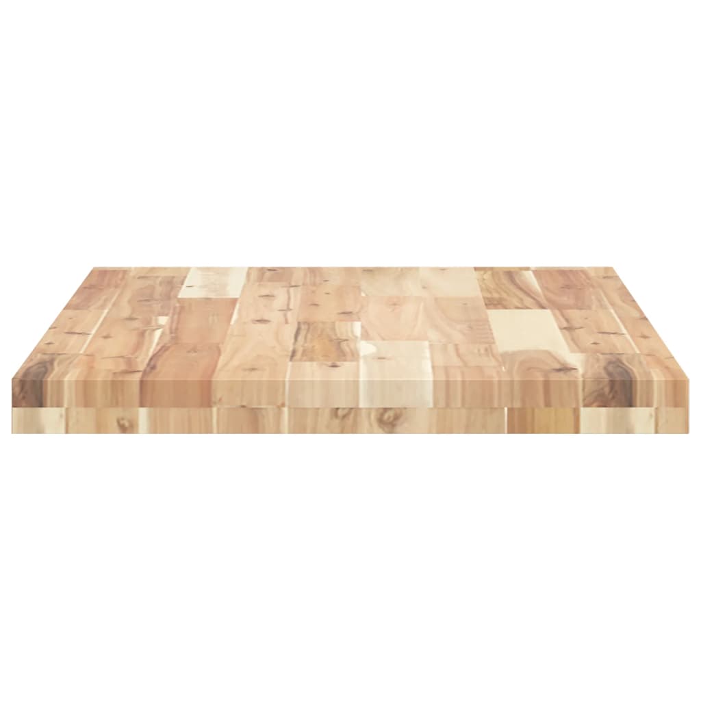 bordplade til toiletbord 100x50x4 cm ubehandlet massivt akacie