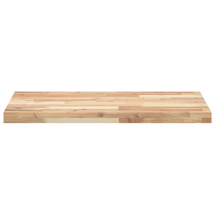 bordplade til toiletbord 160x50x4 cm ubehandlet massivt akacie