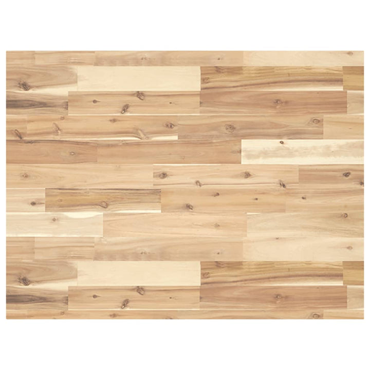 bordplade til toiletbord 80x60x4 cm ubehandlet massivt akacie