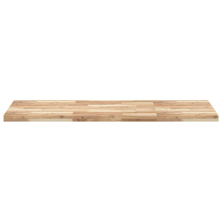 bordplade til toiletbord 120x60x4 cm ubehandlet massivt akacie