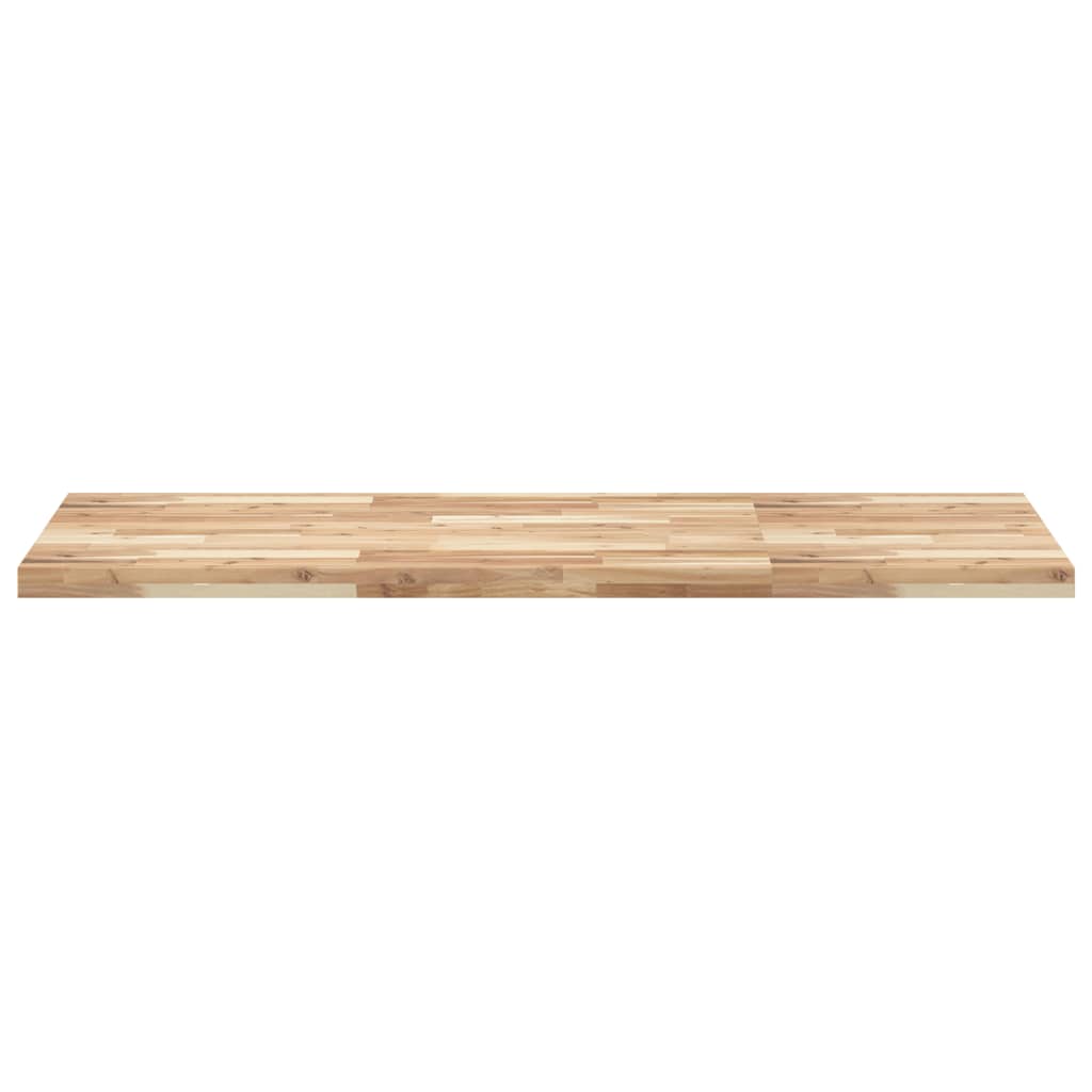 bordplade til toiletbord 140x60x4 cm ubehandlet massivt akacie