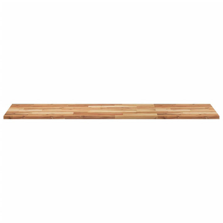 bordplade til badeværelse 120x50x2 cm massivt akacietræ