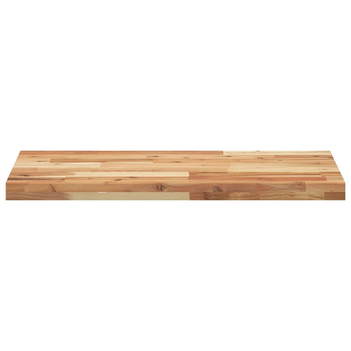 bordplade til badeværelse 100x40x4 cm massivt akacietræ