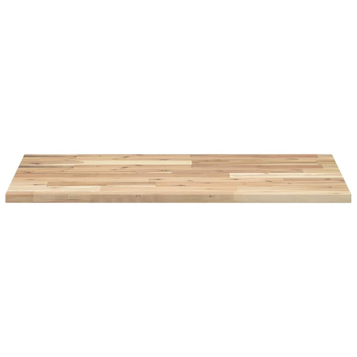 skrivebordsplade 100x50x2 cm ubehandlet massivt akacietræ