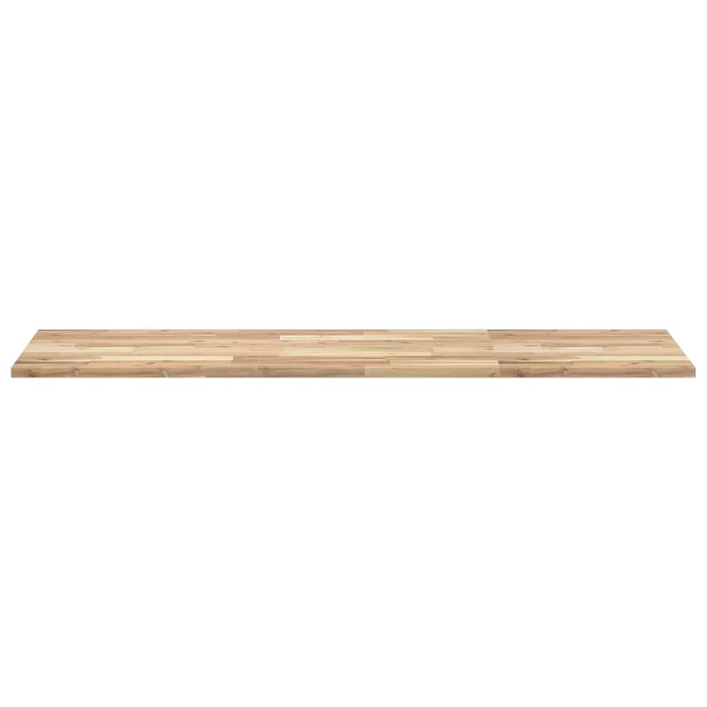skrivebordsplade 120x50x2 cm ubehandlet massivt akacietræ
