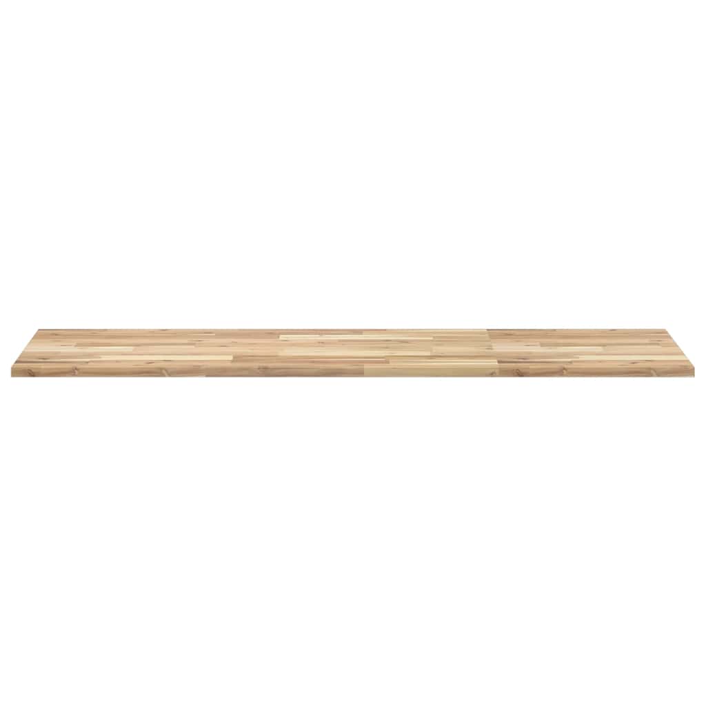 skrivebordsplade 140x50x2 cm ubehandlet massivt akacietræ