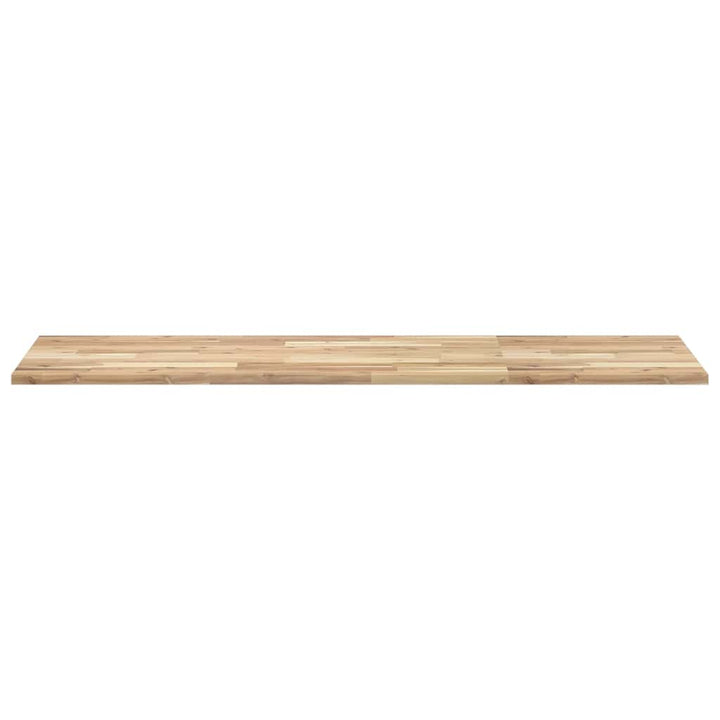 skrivebordsplade 140x50x2 cm ubehandlet massivt akacietræ