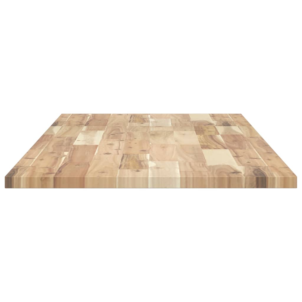 skrivebordsplade 160x50x2 cm ubehandlet massivt akacietræ