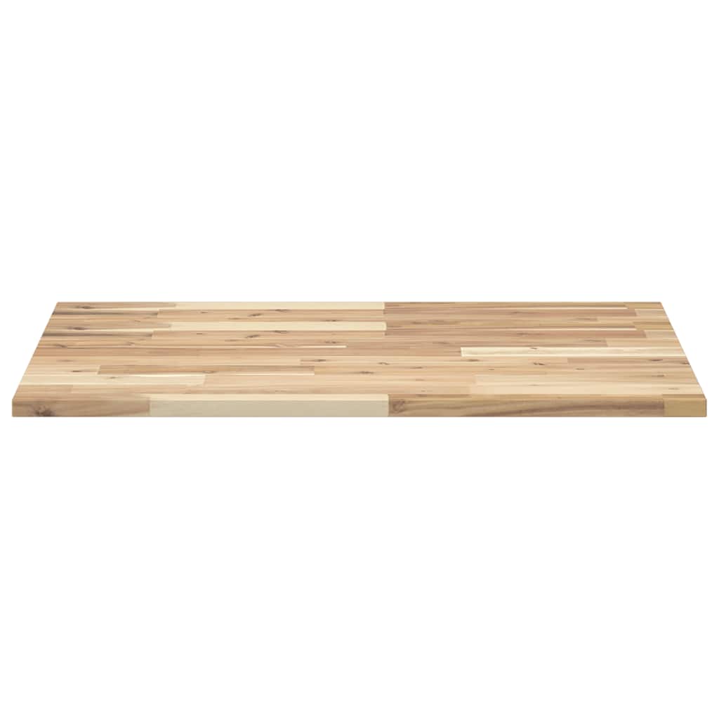 skrivebordsplade 80x60x2 cm ubehandlet massivt akacietræ