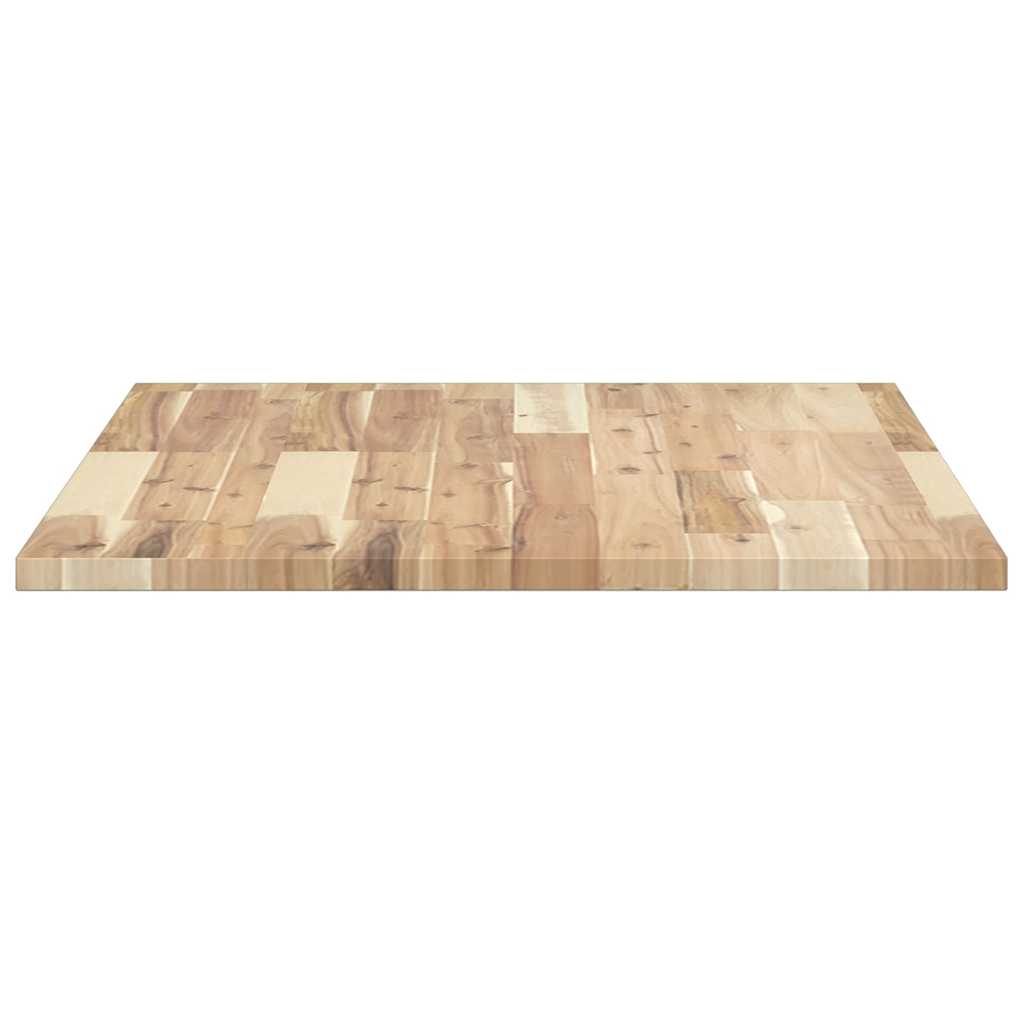 skrivebordsplade 80x60x2 cm ubehandlet massivt akacietræ