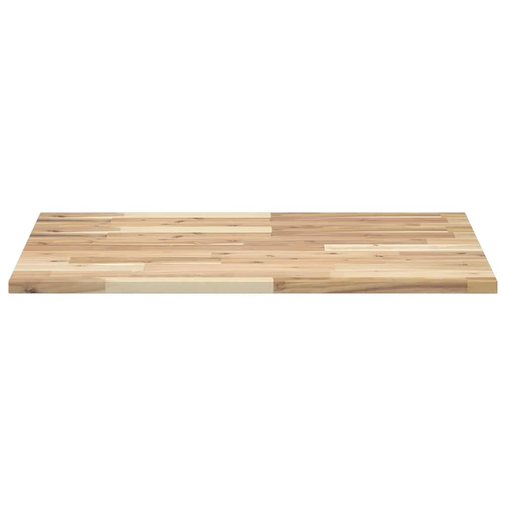 skrivebordsplade 100x60x2 cm ubehandlet massivt akacietræ