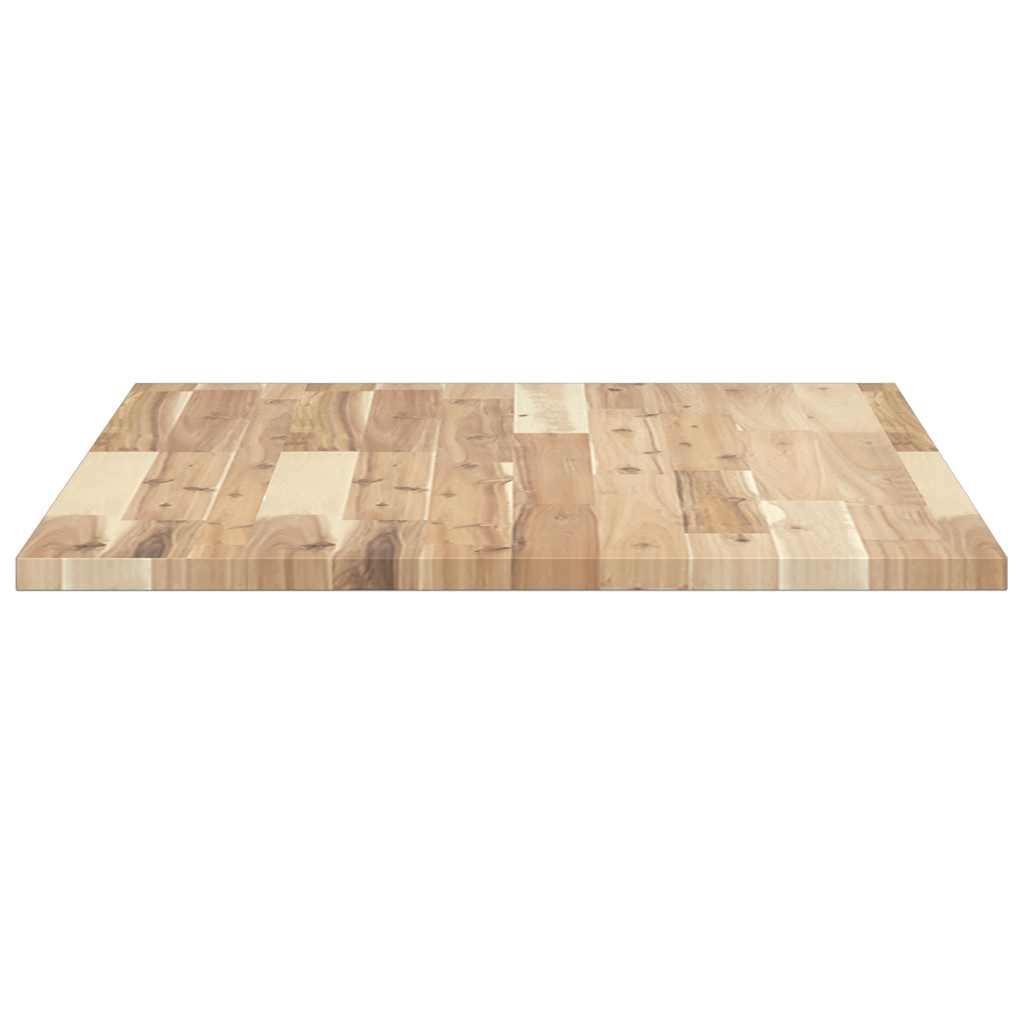 skrivebordsplade 100x60x2 cm ubehandlet massivt akacietræ