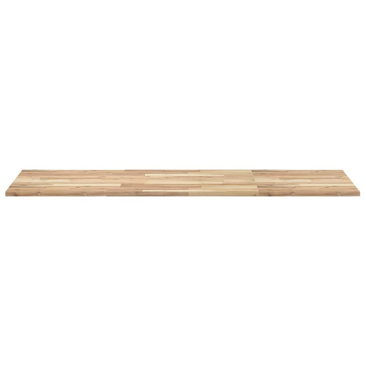 skrivebordsplade 140x60x2 cm ubehandlet massivt akacietræ