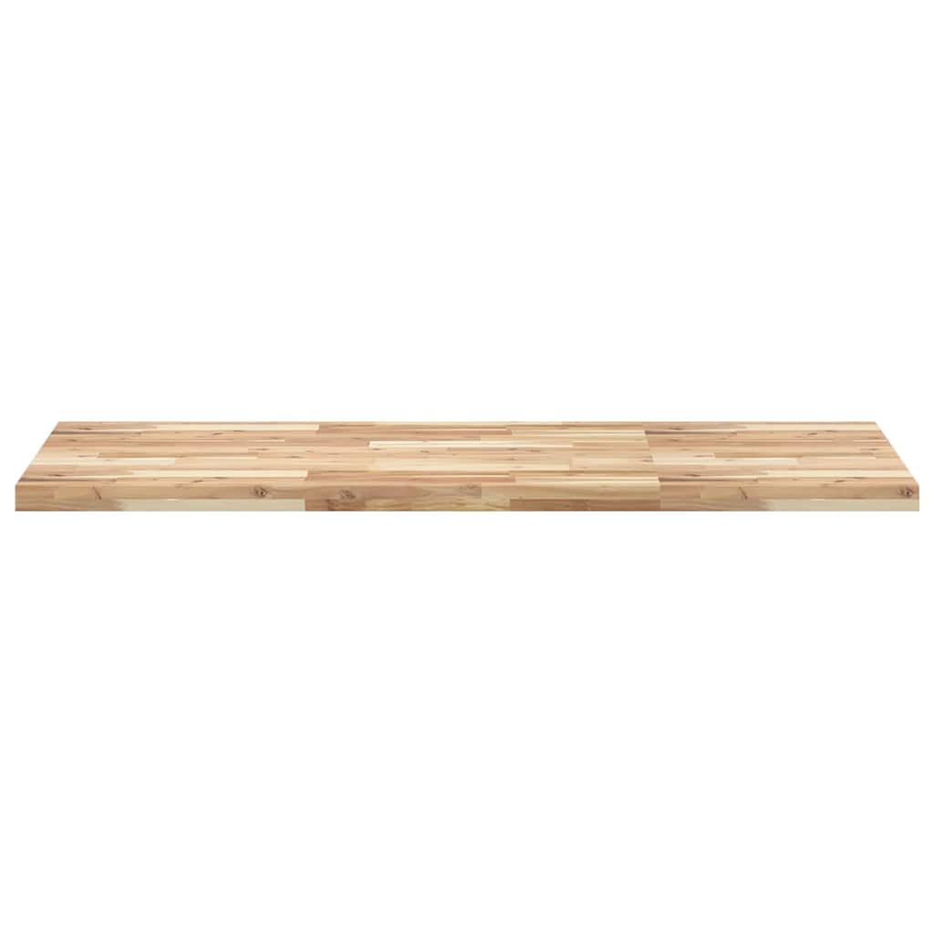 skrivebordsplade 120x60x4 cm ubehandlet massivt akacietræ