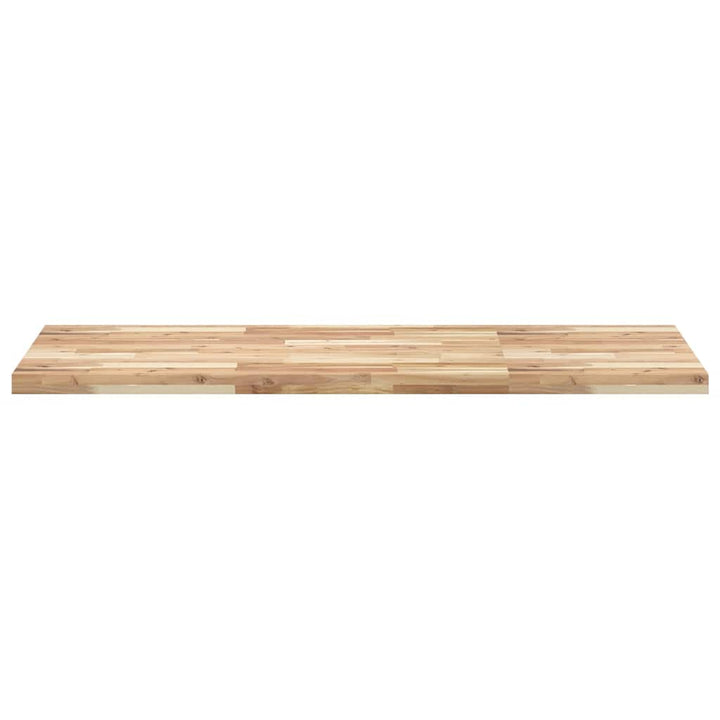 skrivebordsplade 140x60x4 cm ubehandlet massivt akacietræ