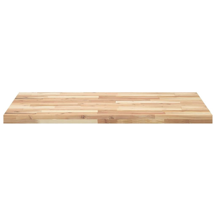 skrivebordsplade 100x70x4 cm ubehandlet massivt akacietræ