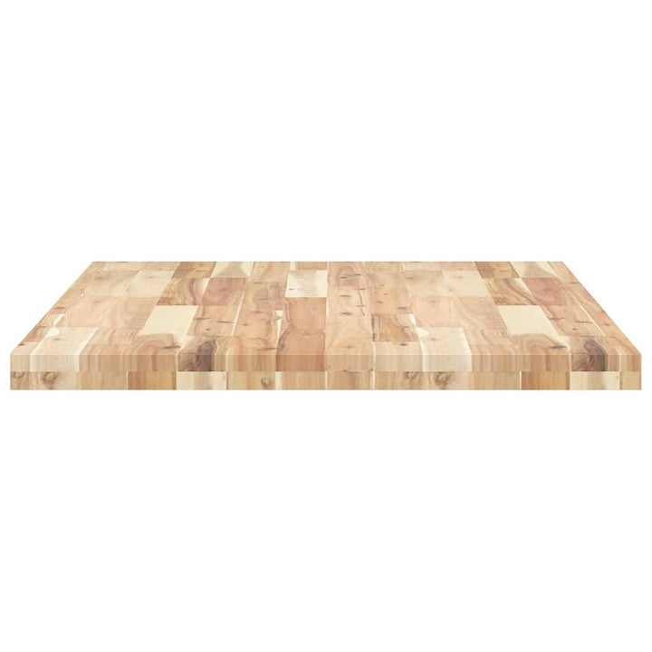 skrivebordsplade 100x70x4 cm ubehandlet massivt akacietræ