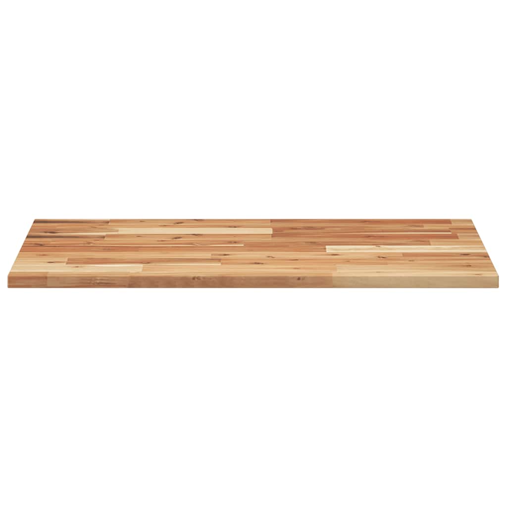 skrivebordsplade 100x50x2 cm oliebehandlet massivt akacietræ