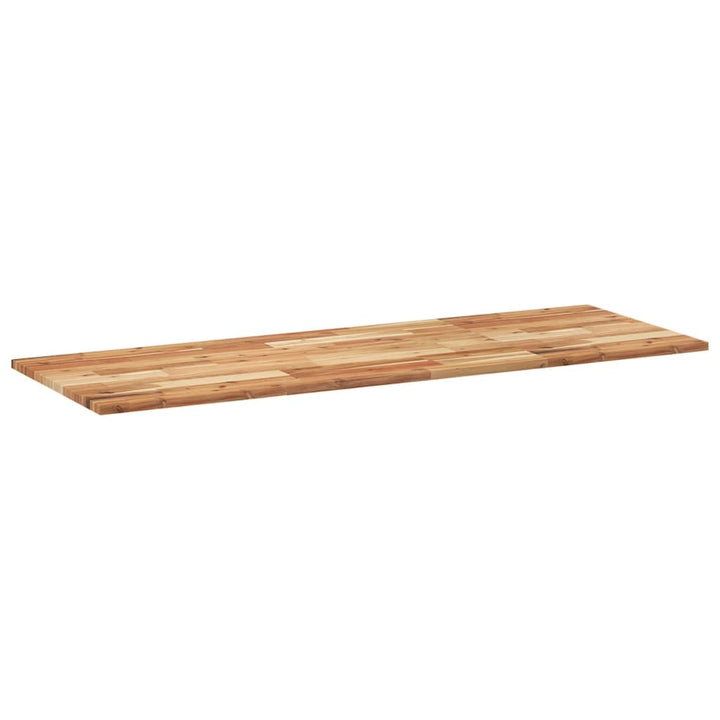 skrivebordsplade 120x50x2 cm oliebehandlet massivt akacietræ