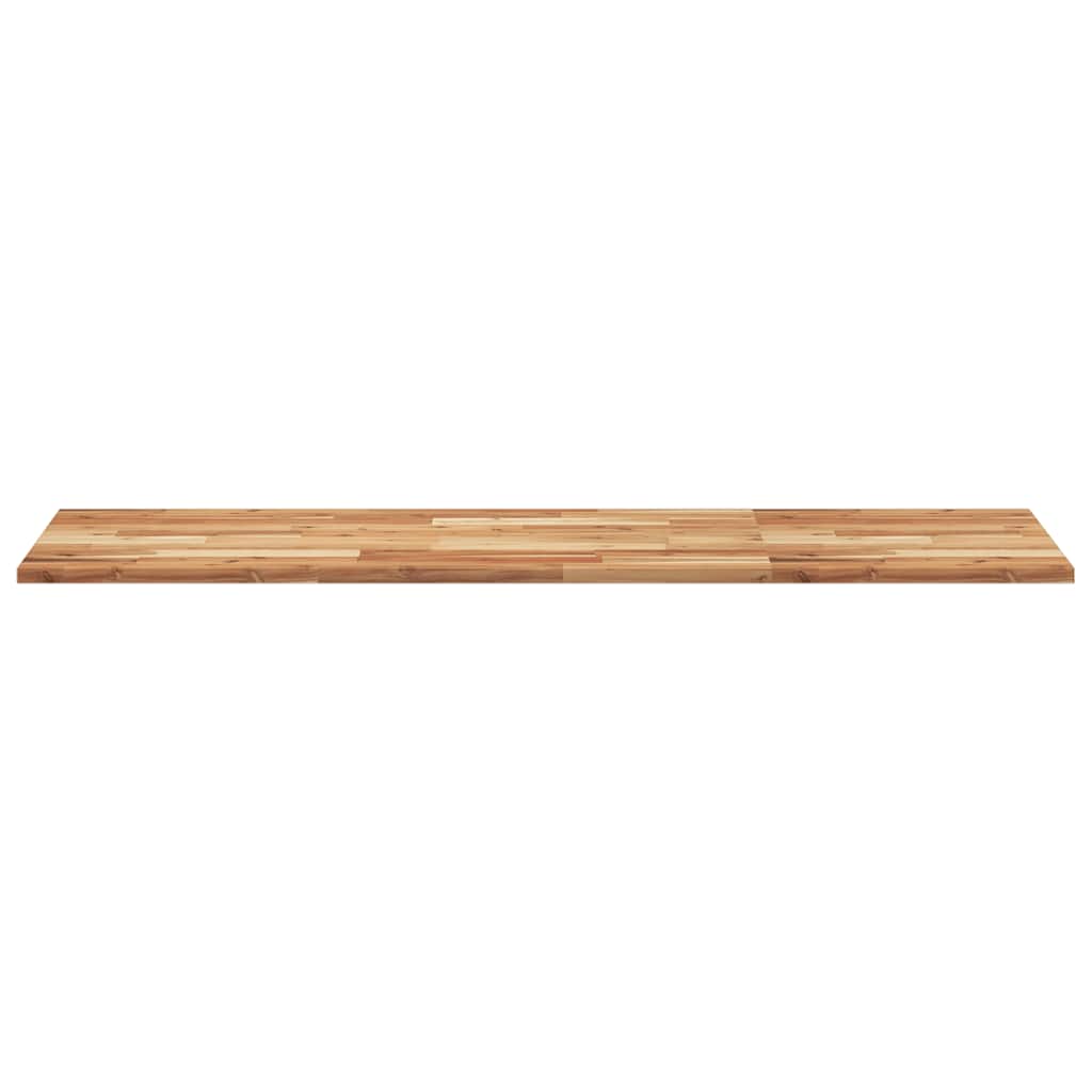 skrivebordsplade 160x50x2 cm oliebehandlet massivt akacietræ