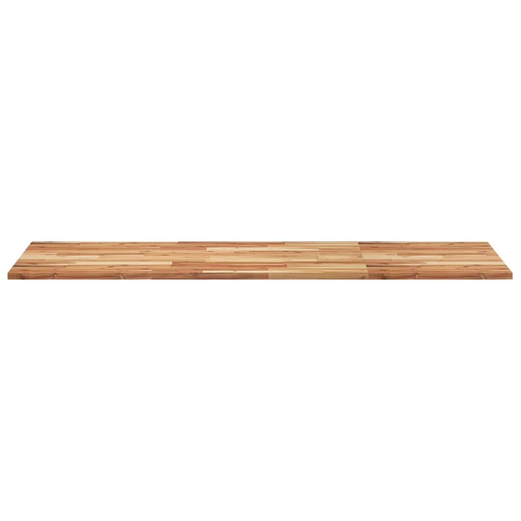 skrivebordsplade 120x60x2 cm oliebehandlet massivt akacietræ