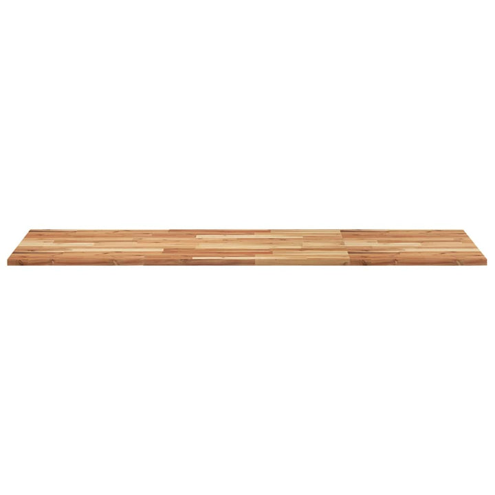 skrivebordsplade 120x60x2 cm oliebehandlet massivt akacietræ