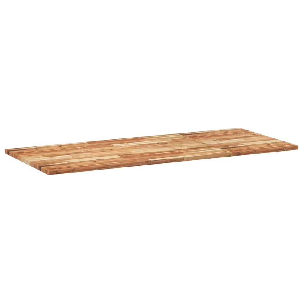 skrivebordsplade 120x60x2 cm oliebehandlet massivt akacietræ