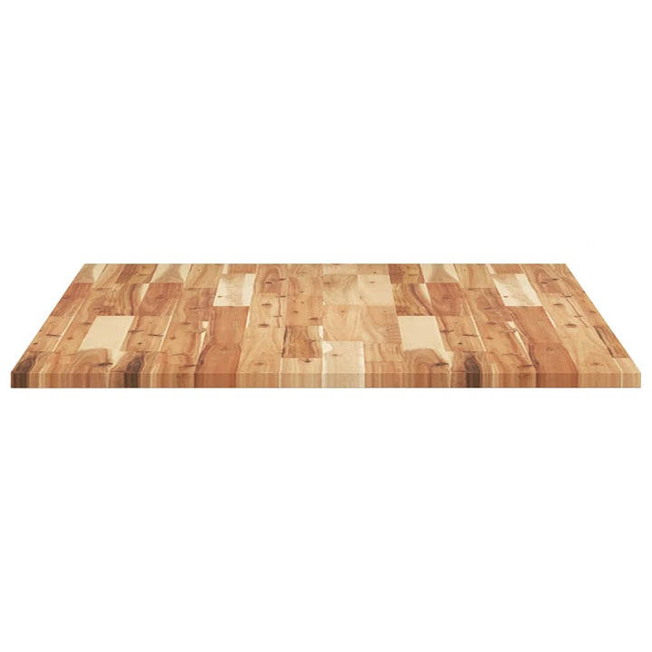 skrivebordsplade 100x80x2 cm oliebehandlet massivt akacietræ