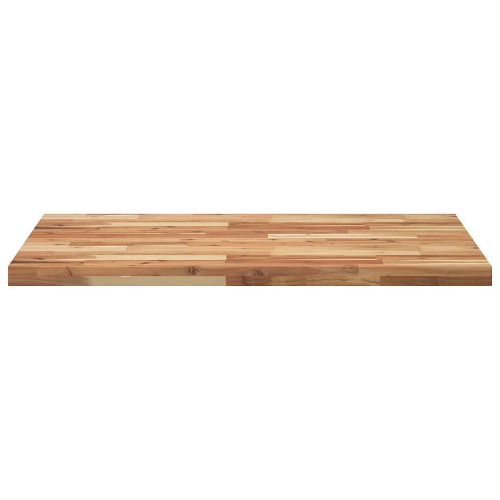 skrivebordsplade 120x70x4 cm oliebehandlet massivt akacietræ