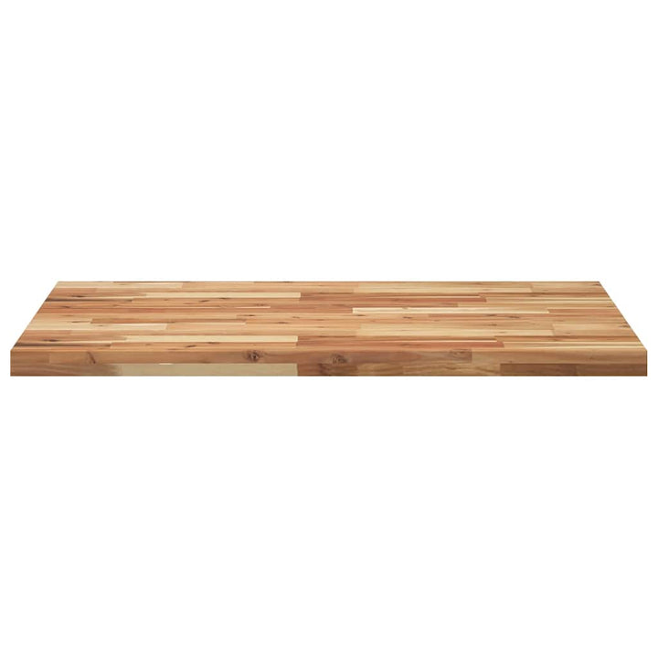 skrivebordsplade 120x70x4 cm oliebehandlet massivt akacietræ