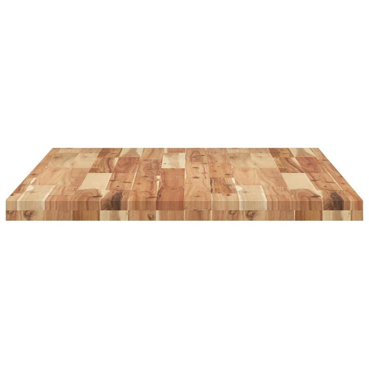skrivebordsplade 120x70x4 cm oliebehandlet massivt akacietræ