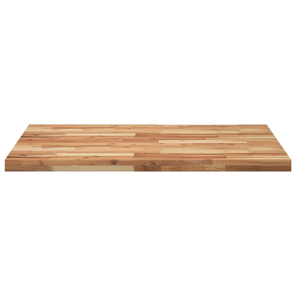 skrivebordsplade 100x80x4 cm oliebehandlet massivt akacietræ