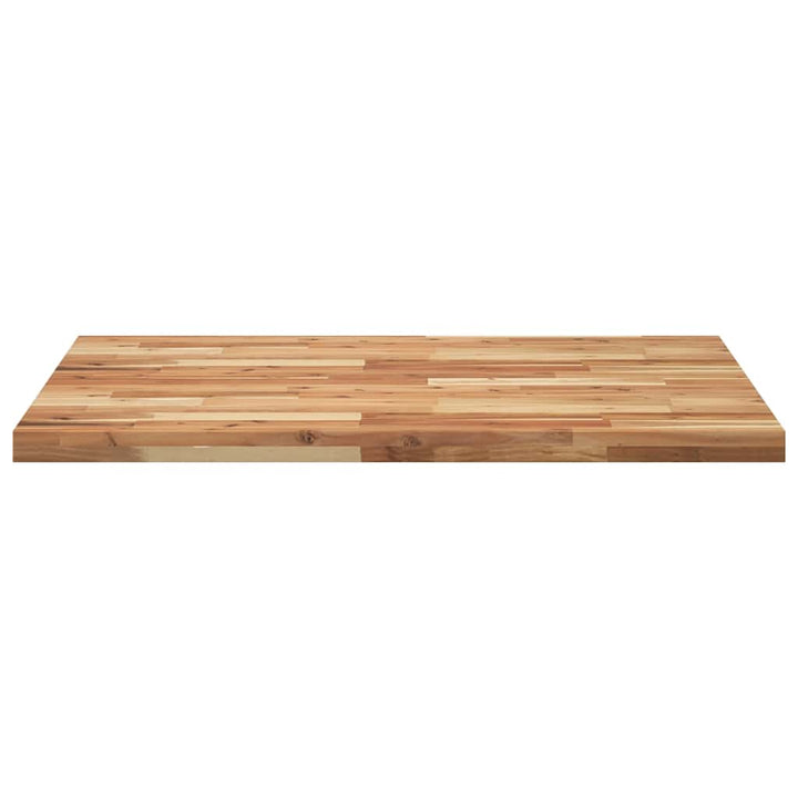 skrivebordsplade 100x80x4 cm oliebehandlet massivt akacietræ