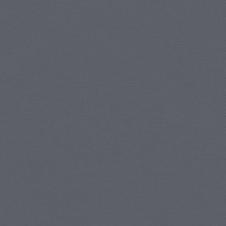 havebænk med hynder aluminium sort