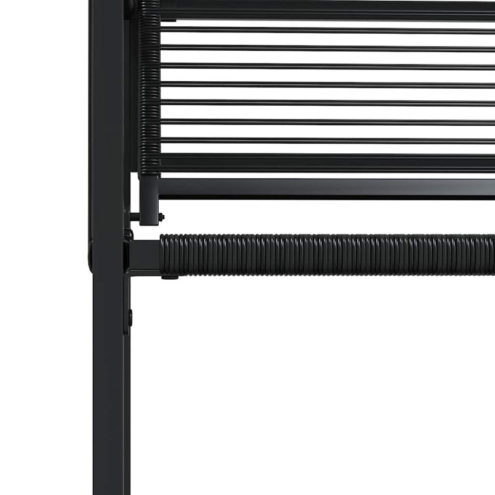 havestole 4 stk. polyrattan sort