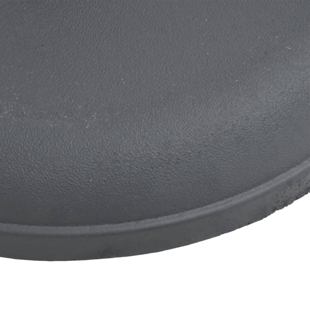 parasolfod til Ø32/35/38 mm stænger 25 kg rund