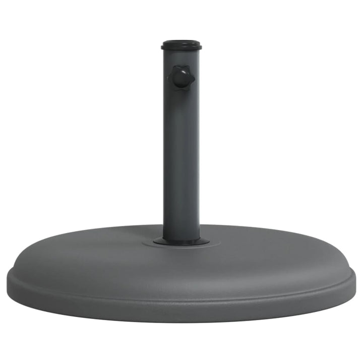 parasolfod til Ø32/35/38 mm stænger 15kg rund