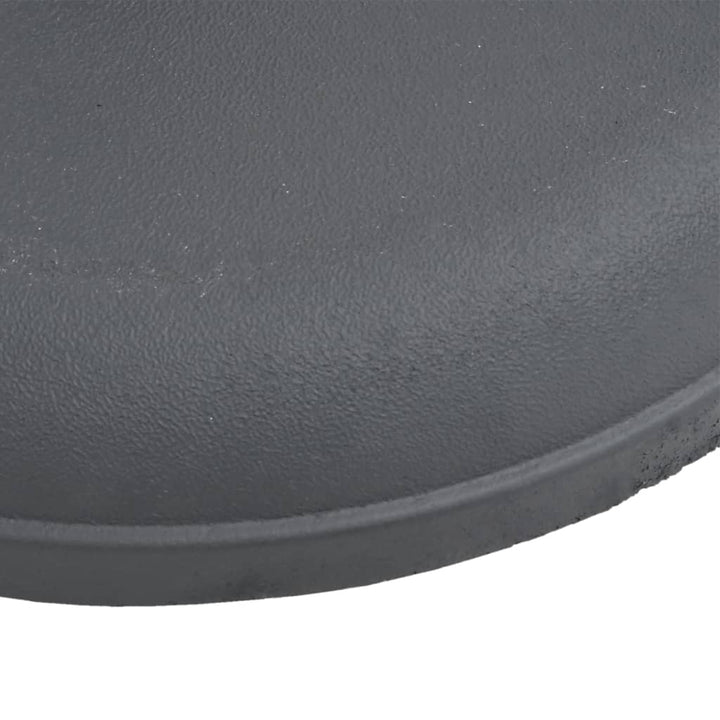 parasolfod til Ø32/35/38 mm stænger 15kg rund