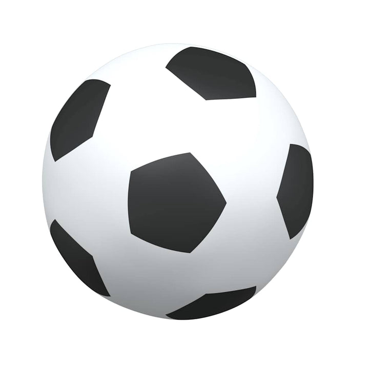 fodboldmål til børn 184x64x124 cm med 2 bolde hvid