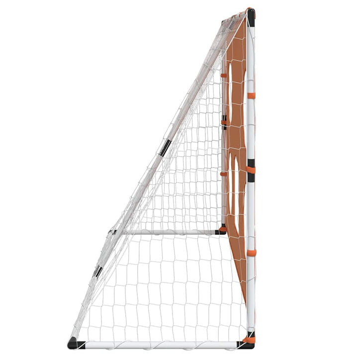 fodboldmål 182x62x118 cm med præcisionsdug og bold