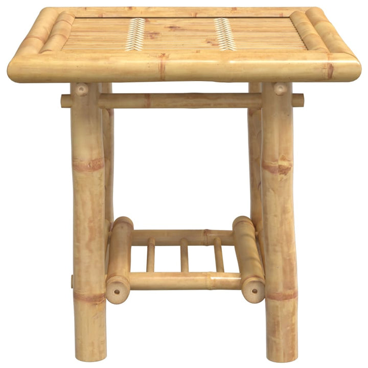sidebord 45x45x45 cm bambus