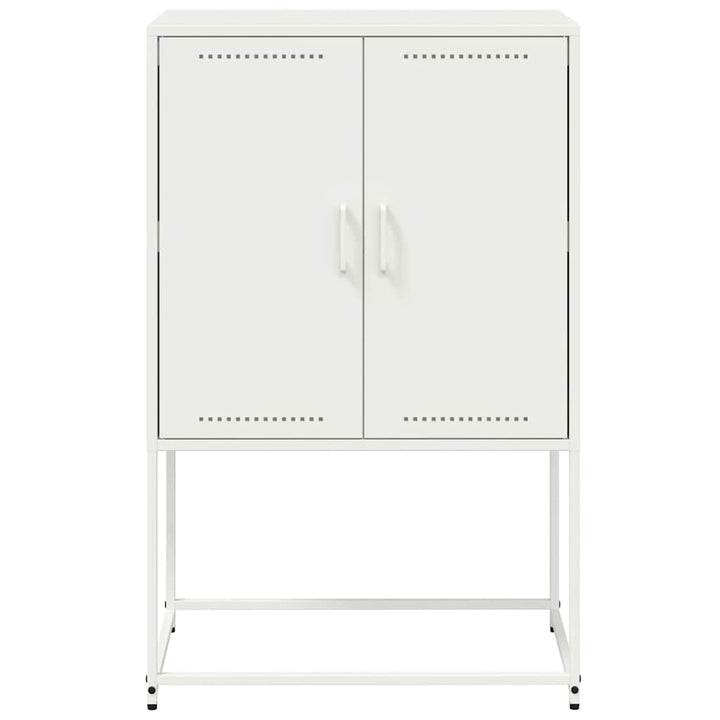 skab 68,5x38,5x107 cm stål hvid