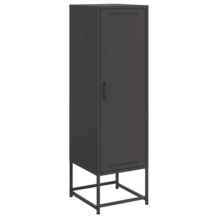højskab 36x39x123 cm stål sort
