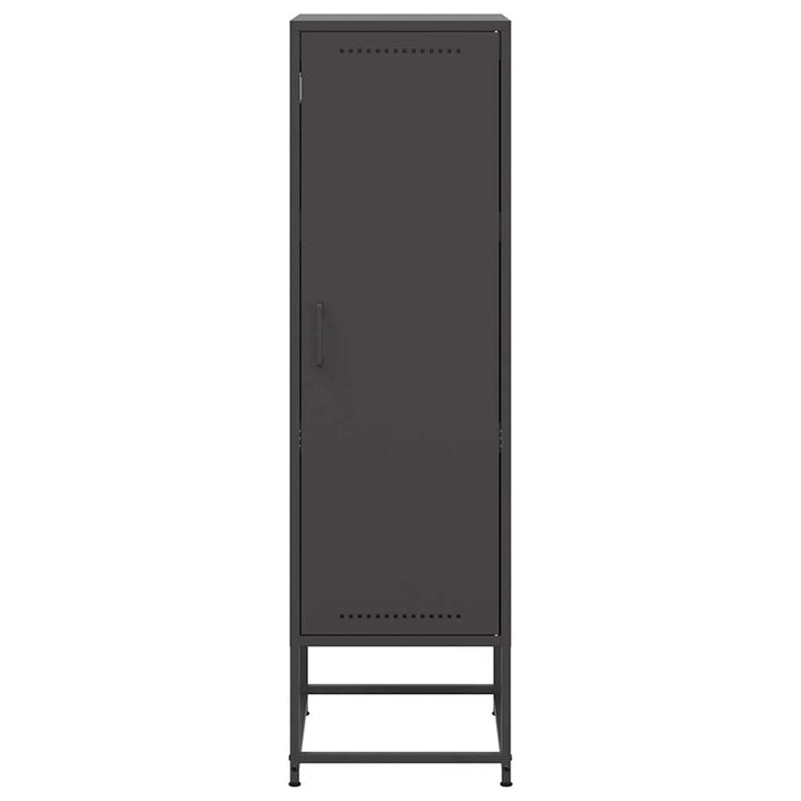 højskab 36x39x123 cm stål sort