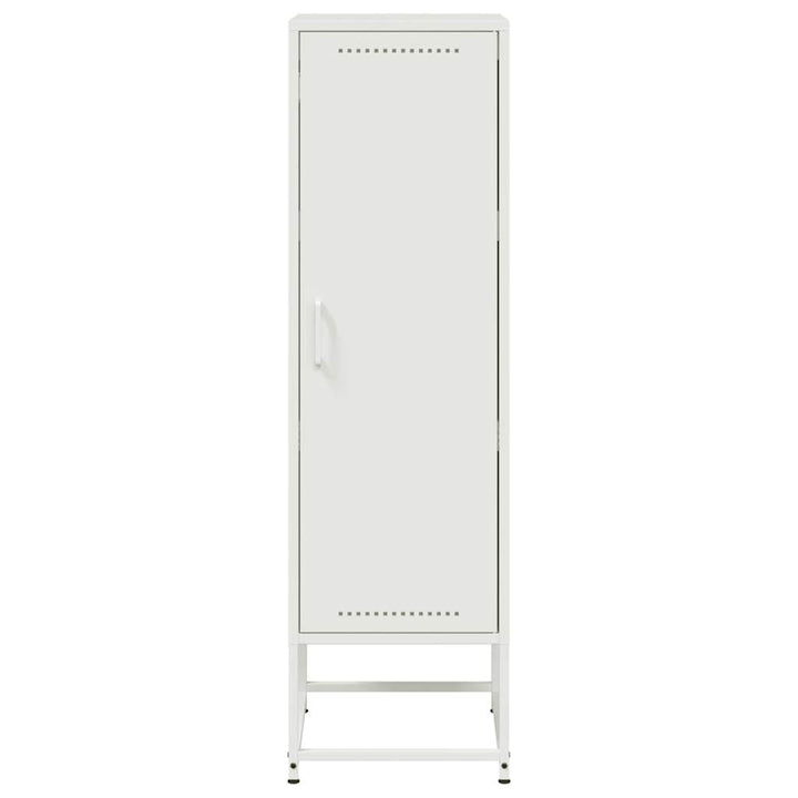 skab 36x39x123 cm stål hvid
