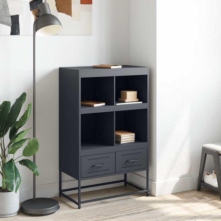 skab 68x39x111,5 cm stål antracitgrå