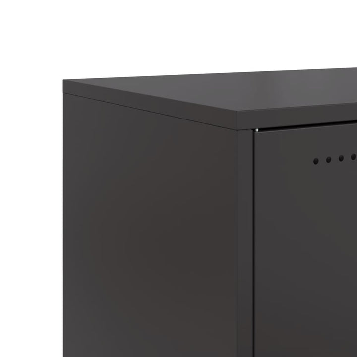 skab 68x39x72 cm stål sort
