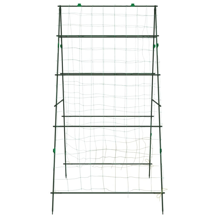 espalier til klatreplanter 99x90x175,5 cm A-ramme stål